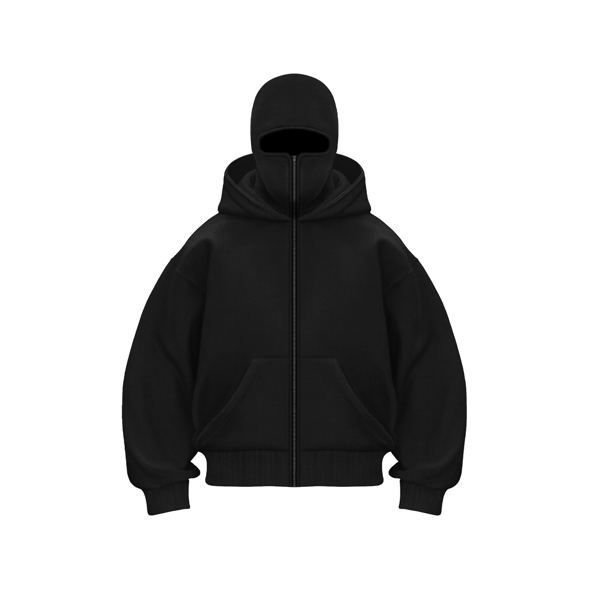 Double Hood Fleece-Lined Sweater